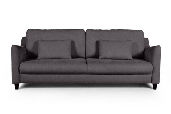 Stockholm диван-кровать прямой велюр серый