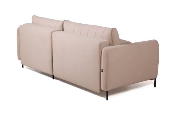 Барселона диван-кровать с шезлонгом, бежевый