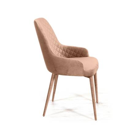 Стул Дуглас люкс, бархат бежевый 5