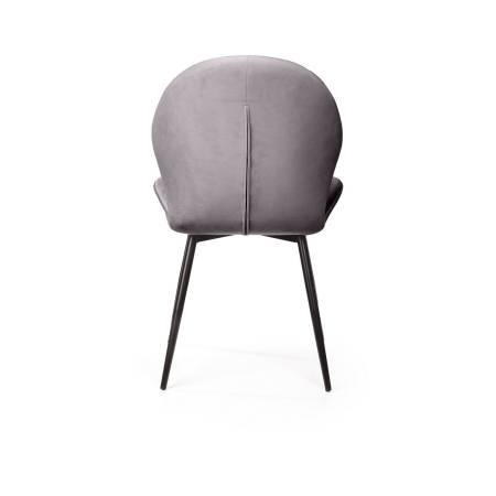 Стул Ральф, бархат светло-серый 26