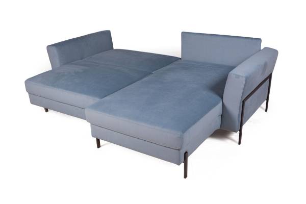 Fiji диван-кровать с шезлонгом, велюр