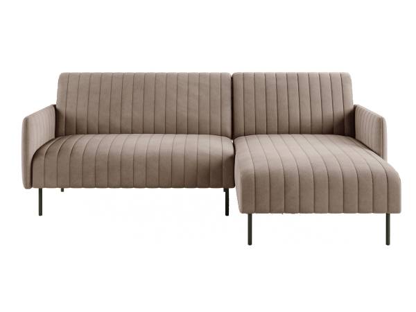 Baccara диван-кровать с шезлонгом, с подлокотниками, бархат 25