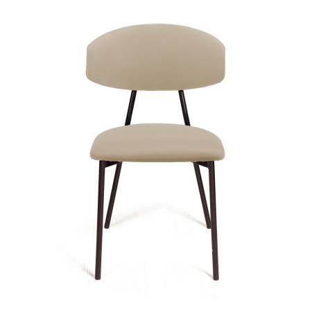 Стул Брэд, комплект (2 шт), бархат бежевый 5