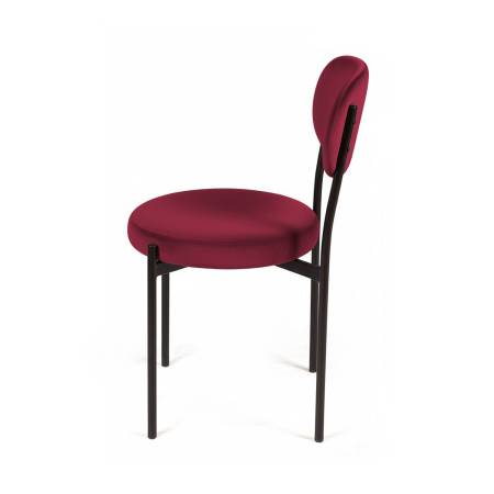 Стул Мейсон, бархат винно-красный 16