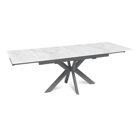 Стол раскладной Стронг (140+40+40), керамика матовая Snow Mountain