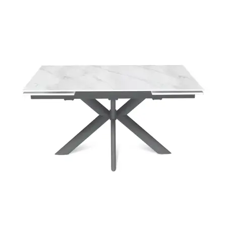 Стол раскладной Стронг (140+40+40), керамика матовая Snow Mountain