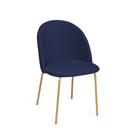 Стул Норд, комплект (4 шт), бархат 81 / опора золото