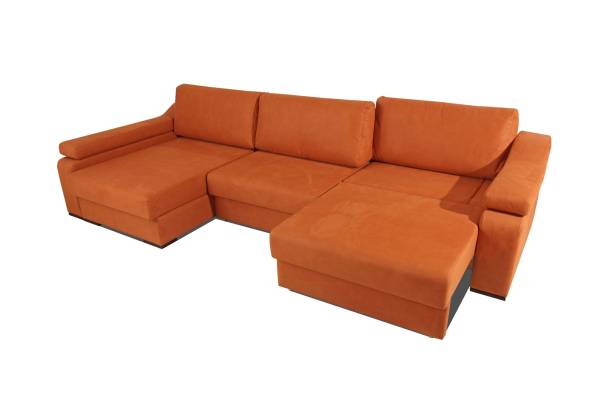 Престиж-01 А диван-кровать с шезлонгом с коротким подлокотником