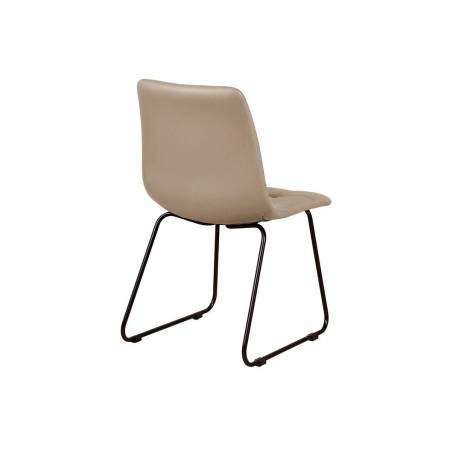 Стул Сити, (комплект 2 шт), бархат бежевый 5