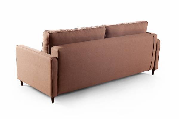 Oslo диван-кровать прямой рогожка коричневый