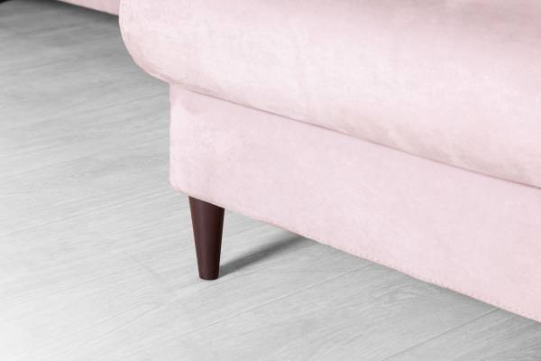 Стокгольм диван-кровать c углом и шезлонгом, велюр nice 01