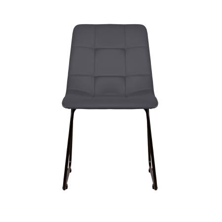 Стул Сити, бархат серый 27