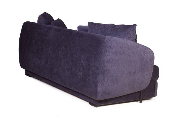 Бабл диван-кровать прямой, микромех Plush mistic